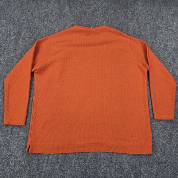 Clemson Tigers Shirt Mens 2XL Orange Champion Long Sleeve Crewneck NCAA Football - Picture 3 of 16